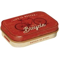 Pipirmėčių pastilės Nostalgic Art "Life Is Better On A Bicycle"