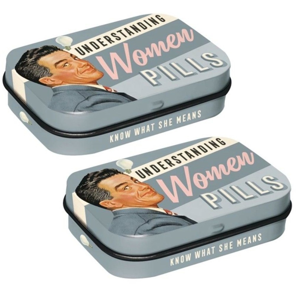 Pipirmėčių pastilės Nostalgic Art "Understanding Women Pills"