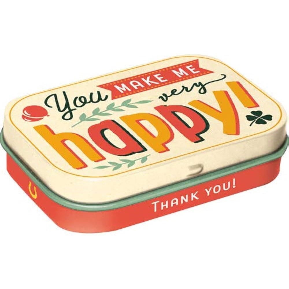 Pipirmėčių pastilės Nostalgic Art "You Make Me Happy"