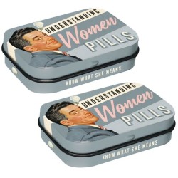 Pipirmėčių pastilės Nostalgic Art "Understanding Women Pills"