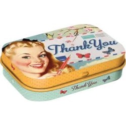 Pipirmėčių pastilės Nostalgic Art "Thank You"
