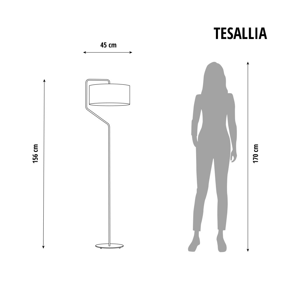 Pastatomas šviestuvas TESALLIA ECO LY500003-ECO