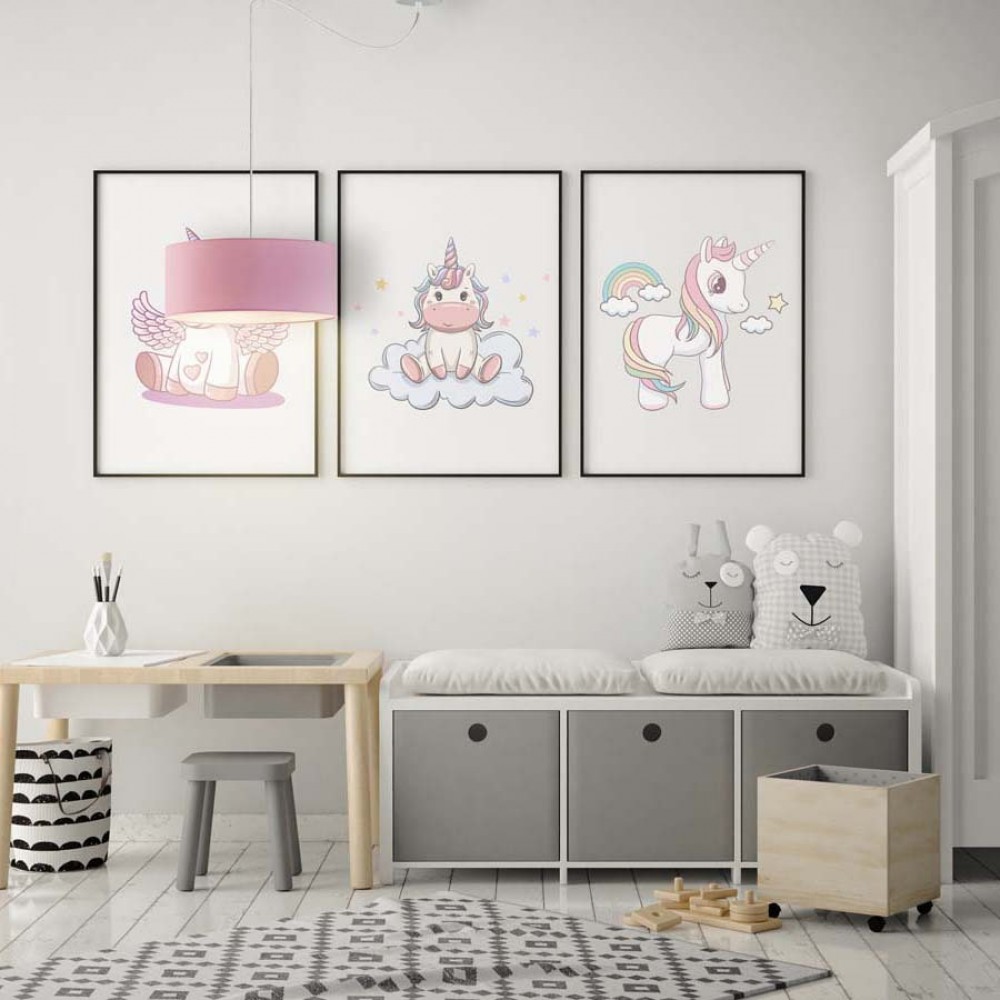 Pakabinamas šviestuvas vaikų kambariui WAIKIKI W1 LY400039-W1