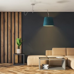 Pakabinamas šviestuvas OVIEDO VELUR LY400010-VEL