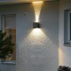 6W LED architektūrinis sieninis reguliuojamas šviestuvas G075