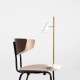TREVO TABLE WHITE BRASS 1097B40 Stalinis šviestuvas