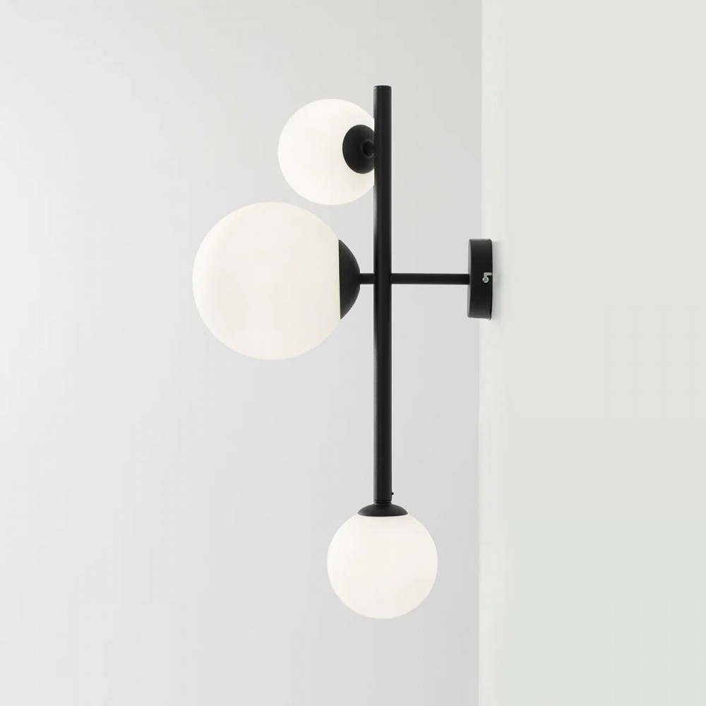 DIONE WALL 3 BLACK 1092Y1 Sieninis / Lubinis šviestuvas