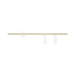 TREVO 2 WHITE BRASS R 1097D40_2 Sieninis šviestuvas