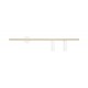 TREVO 2 WHITE BRASS R 1097D40_2 Sieninis šviestuvas