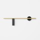 TREVO BLACK BRASS L 1083C40 Sieninis šviestuvas