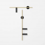 TREVO BLACK BRASS L 1083C40 Sieninis šviestuvas