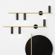 TREVO 2 BLACK BRASS L 1083D40 Sieninis šviestuvas
