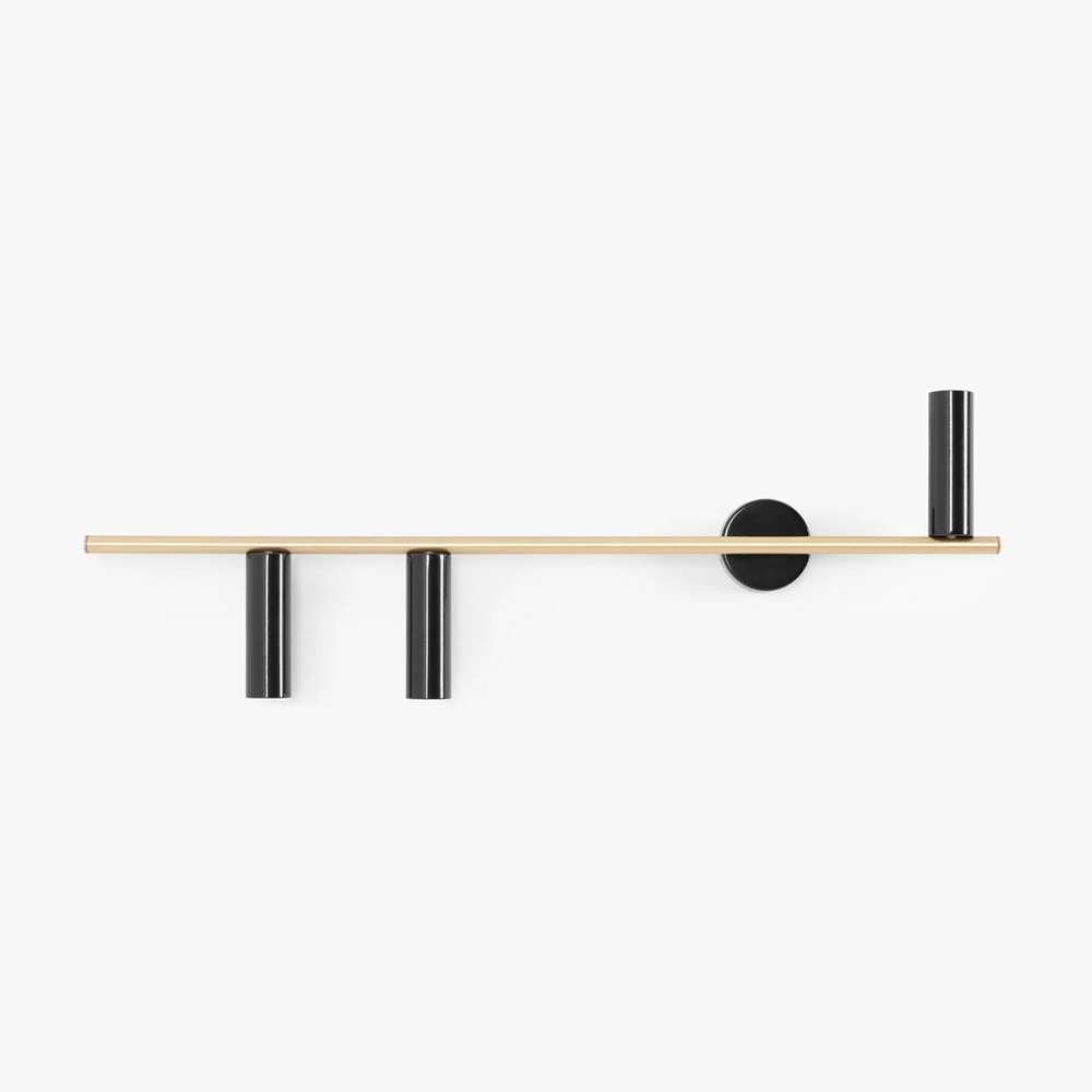 TREVO 3 BLACK BRASS R 1083Y40_2 Sieninis šviestuvas