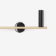 TREVO 2 BLACK BRASS L 1083D40 Sieninis šviestuvas