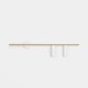 TREVO 2 WHITE BRASS R 1097D40_2 Sieninis šviestuvas