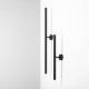 TUBO 2 BLACK L 1072D1_L Sieninis šviestuvas