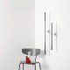 TUBO 2 CHROME L 1072D4_L Sieninis šviestuvas