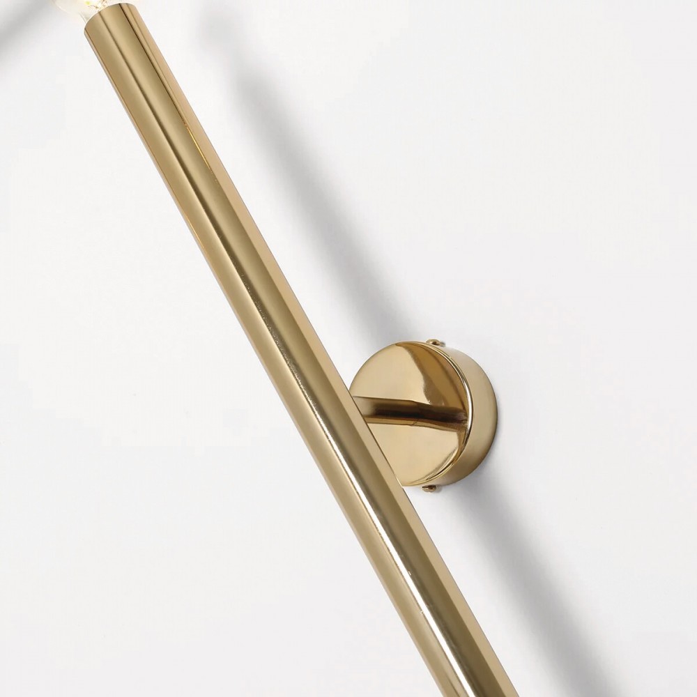 TUBO 2 GOLD L 1072D30_L Sieninis šviestuvas