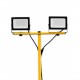 Statybinis trikojis stovas su LED prožektoriais G078