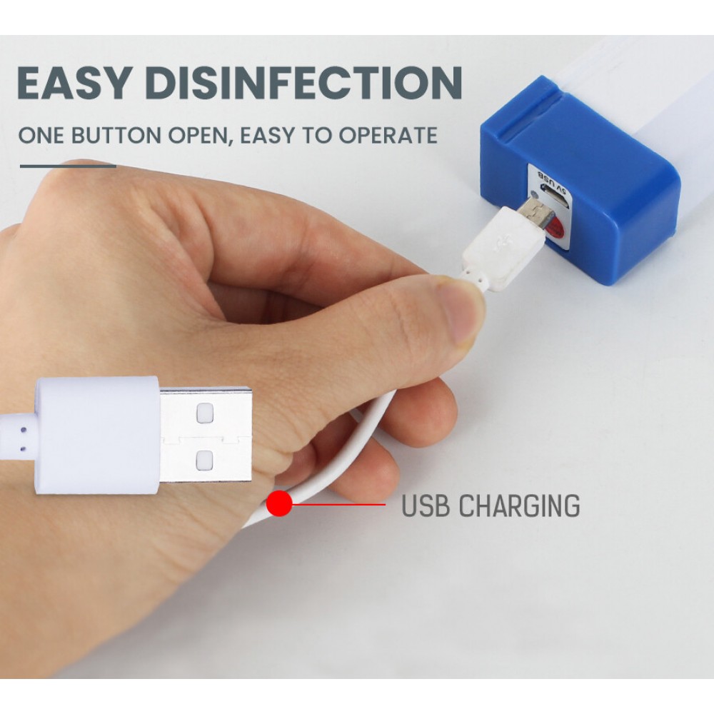 Nešiojamas, per USB kraunamas LED šviestuvas L138