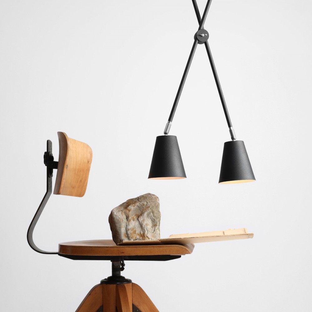 ARTE 2 BLACK 1008H1 Pakabinamas šviestuvas