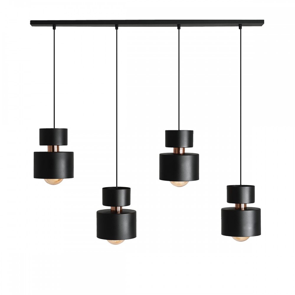 KADM 4 BLACK 1029L1 Pakabinamas šviestuvas