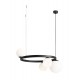 GARDA 4 RING BLACK 1099L1_R Pakabinamas šviestuvas