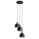 BERYL 3 RING BLACK 976E1_R Pakabinamas šviestuvas
