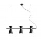 KEDAR 3 BLACK CHROME 989E_1 Pakabinamas šviestuvas