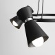 KEDAR 3 RING BLACK CHROME 989E1_K Pakabinamas šviestuvas