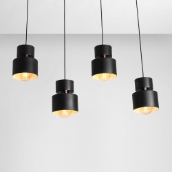 KADM 4 BLACK 1029L1 Pakabinamas šviestuvas