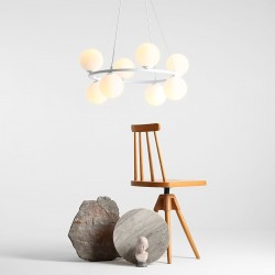 KRONE 8 WHITE 1085P Pakabinamas šviestuvas