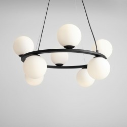 KRONE 8 BLACK 1085P1 Pakabinamas šviestuvas