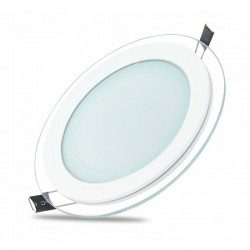 LED panelė su skaidriu žiedu 12W B0192