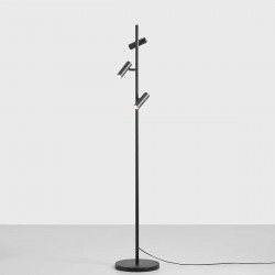 TREVO FLOOR ALL BLACK 1104A1 Pastatomas šviestuvas