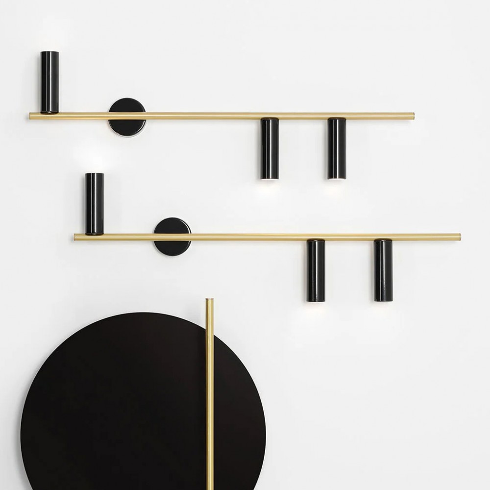 TREVO 3 BLACK BRASS R 1083Y40_2 Sieninis šviestuvas