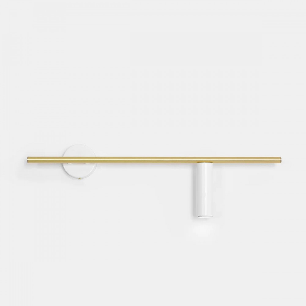 TREVO WHITE BRASS R 1097C40_2 Sieninis šviestuvas