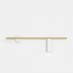 TREVO WHITE BRASS R 1097C40_2 Sieninis šviestuvas