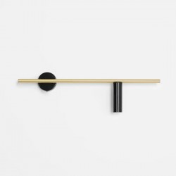 TREVO BLACK BRASS R 1083C40_2  Sieninis šviestuvas