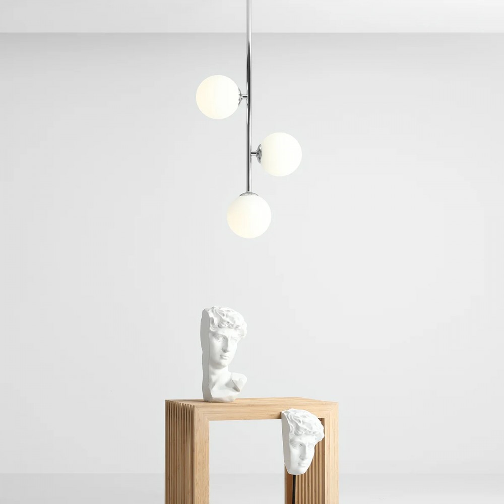 LIBRA 3 CHROME 1094PL_E4 Lubinis šviestuvas