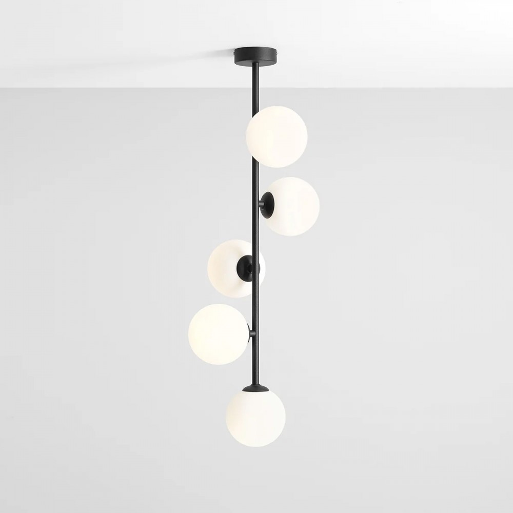 LIBRA 5 BLACK 1094PL_F1 Lubinis šviestuvas