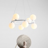 KRONE 8 WHITE 1085P Pakabinamas šviestuvas