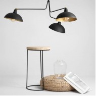 ESPACE 3 BLACK 1036E_1 Lubinis šviestuvas