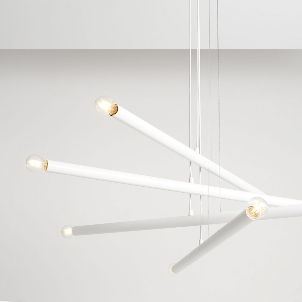 TUBO 8 WHITE 1072P Pakabinamas šviestuvas