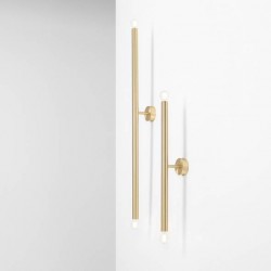 TUBO 2 BRASS L 1072D40_L Sieninis šviestuvas