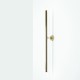 TUBO 2 GOLD L 1072D30_L Sieninis šviestuvas