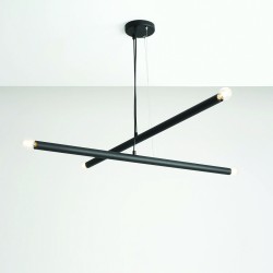 TUBO 4 BLACK 1072L1 Pakabinamas šviestuvas