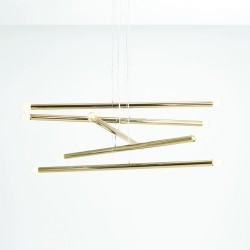 TUBO 10 GOLD 1072M30 Pakabinamas šviestuvas