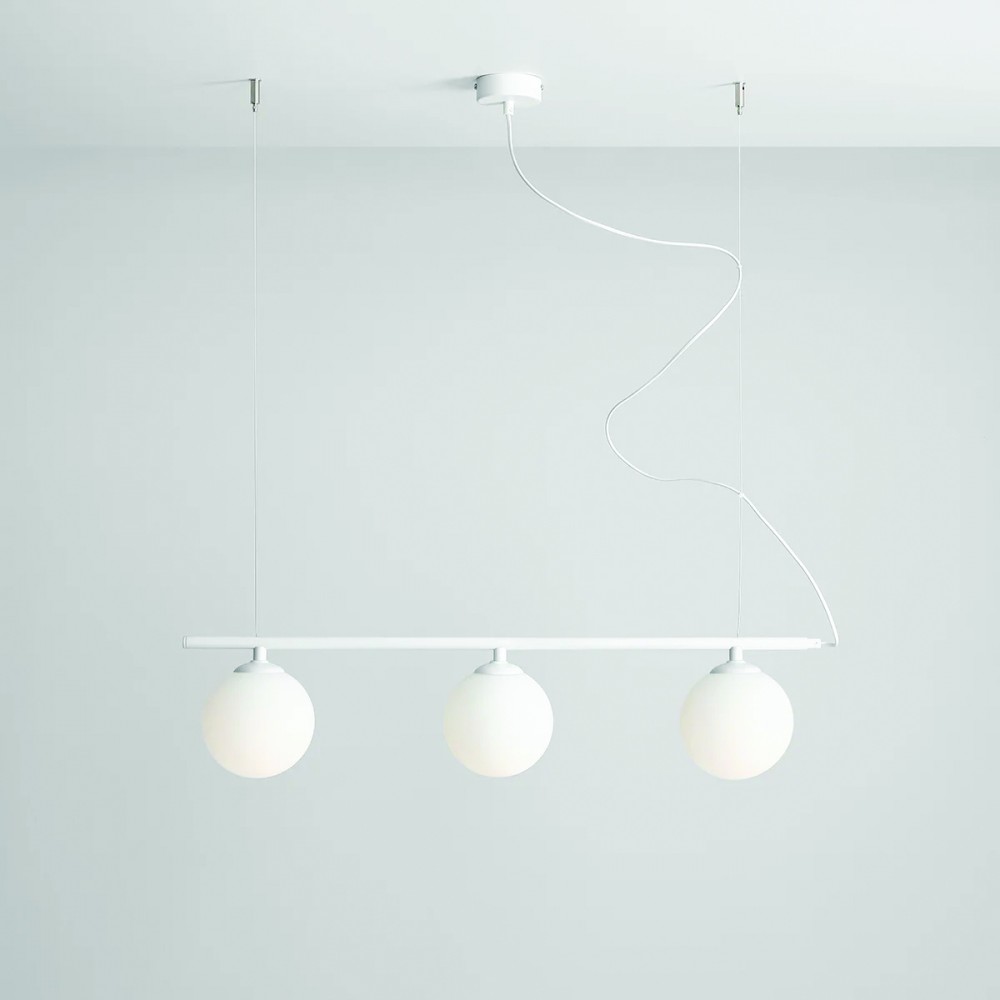 BERYL GLASS 3 WHITE 1006E Pakabinamas šviestuvas