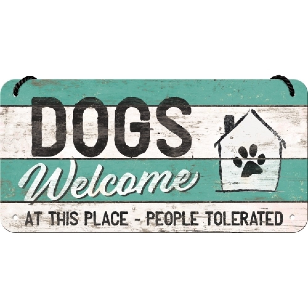 LENTELĖ "DOGS WELCOME" 28015